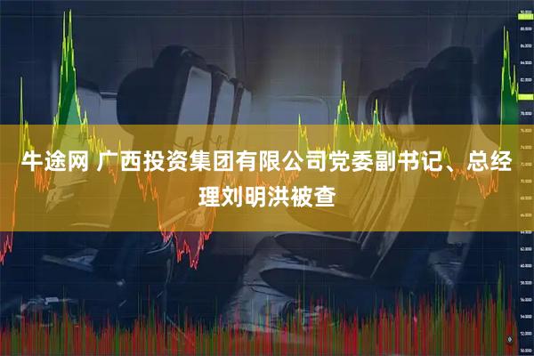 牛途网 广西投资集团有限公司党委副书记、总经理刘明洪被查
